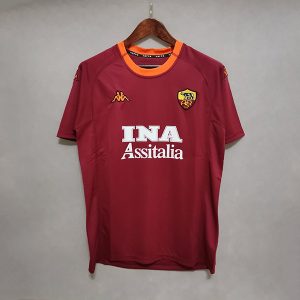 Retor 00/01 Roma Home  Jersey